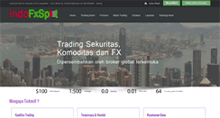 Desktop Screenshot of indofxspot.com